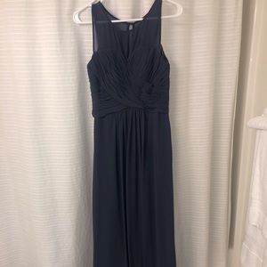 Purple/grey long dress